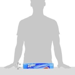Ziploc 2 Gallon Food Storage Freezer Bags, Grip 'n Seal Technology for Easier Grip, Open, and Close, 30 Bags Total
