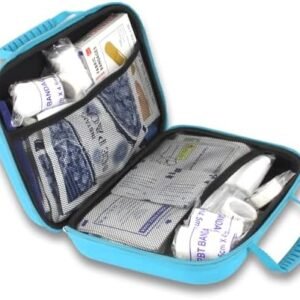 299Pcs Car First Aid Kit for Home Camping Travel Essentials First Aid Blue Bag Emegency Supplies Household Items for College Students YIDERBO