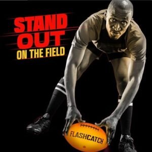 Light Up Football - Glow in the Dark Ball - NO 6 - Outdoor Sports Birthday Gifts for Boys 8-15+ Year Old - Kids Teenage Youth Easter Gift Ideas Activity - Boy Toys Stuff Ages 8 9 10 11 12 13 14 15  Toys & Games