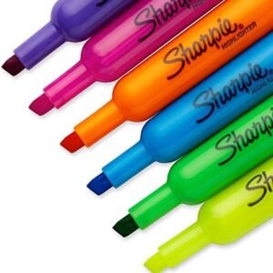 Sharpie Tank Highlighters, Fluorescent And Pastel Highlighters, Chisel Tip Highlighter Markers Set, Teacher And Office Supplies, School Supplies, Assorted Color, Value Pack, 36 Count