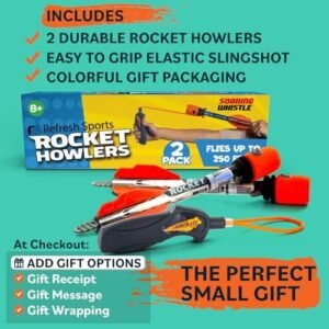 Toy Rocket Launcher for Kids Outdoor Toys Slingshot Rockets Launchers - Best Gifts for Boys & Girls All Ages 8 & Up - Stocking Stuffers & Teen Boy Gifts for 8 9 10 11 12 13 Year Old Boys Gift Ideas