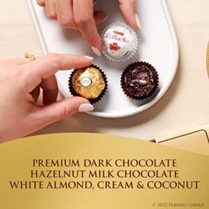 Ferrero Collection Premium Gourmet Assorted Hazelnut Milk Chocolate, Dark Chocolate and Coconut, 48 Count (Pack of 2)