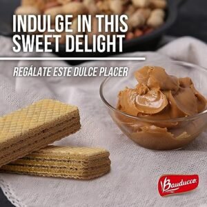 Bauducco Peanut Butter Wafers - Crispy Wafer Cookies With 3 Delicious, Indulgent Decadent Layers of Peanut Butter Flavored Cream - Delicious Sweet Snack or Desert - 5.0 oz (Pack of 1)  Grocery & Gourmet Food